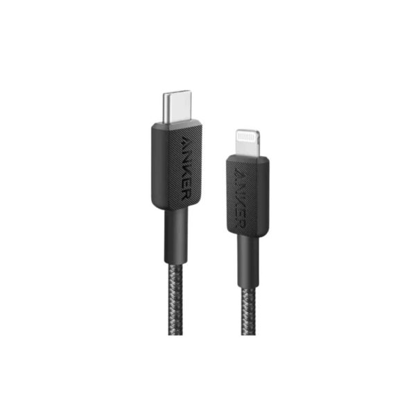 Anker 322 USB-C to Lightning Cable (3ft Braided)